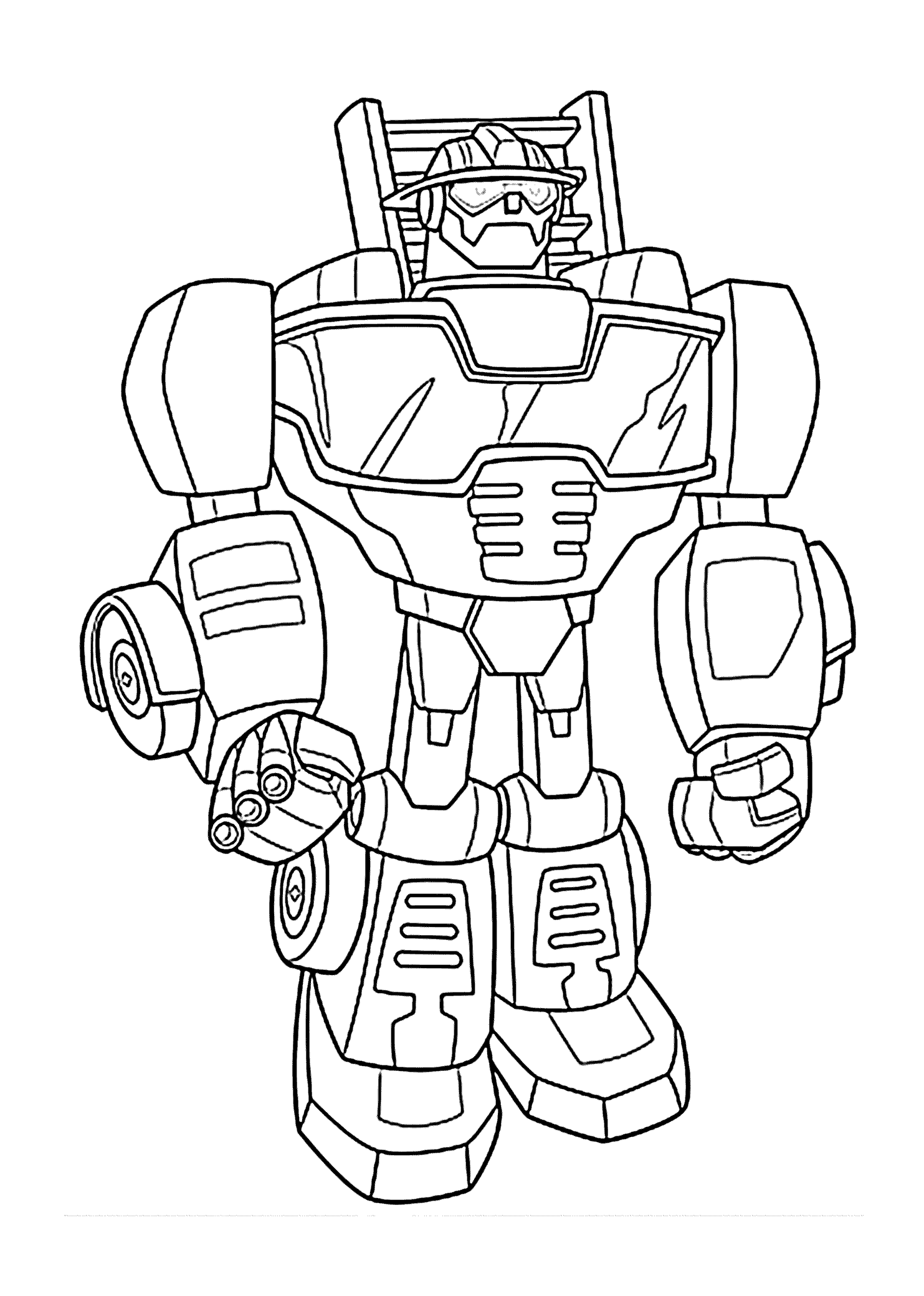 Heatwave bot coloring pages for kids, printable free - Rescue bots |  Transformers coloring pages, Rescue bots birthday party, Transformers rescue  bots birthday