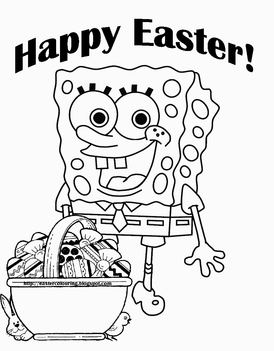 45 Awesome and Free Coloring Pages of SpongeBob - Gianfreda.net