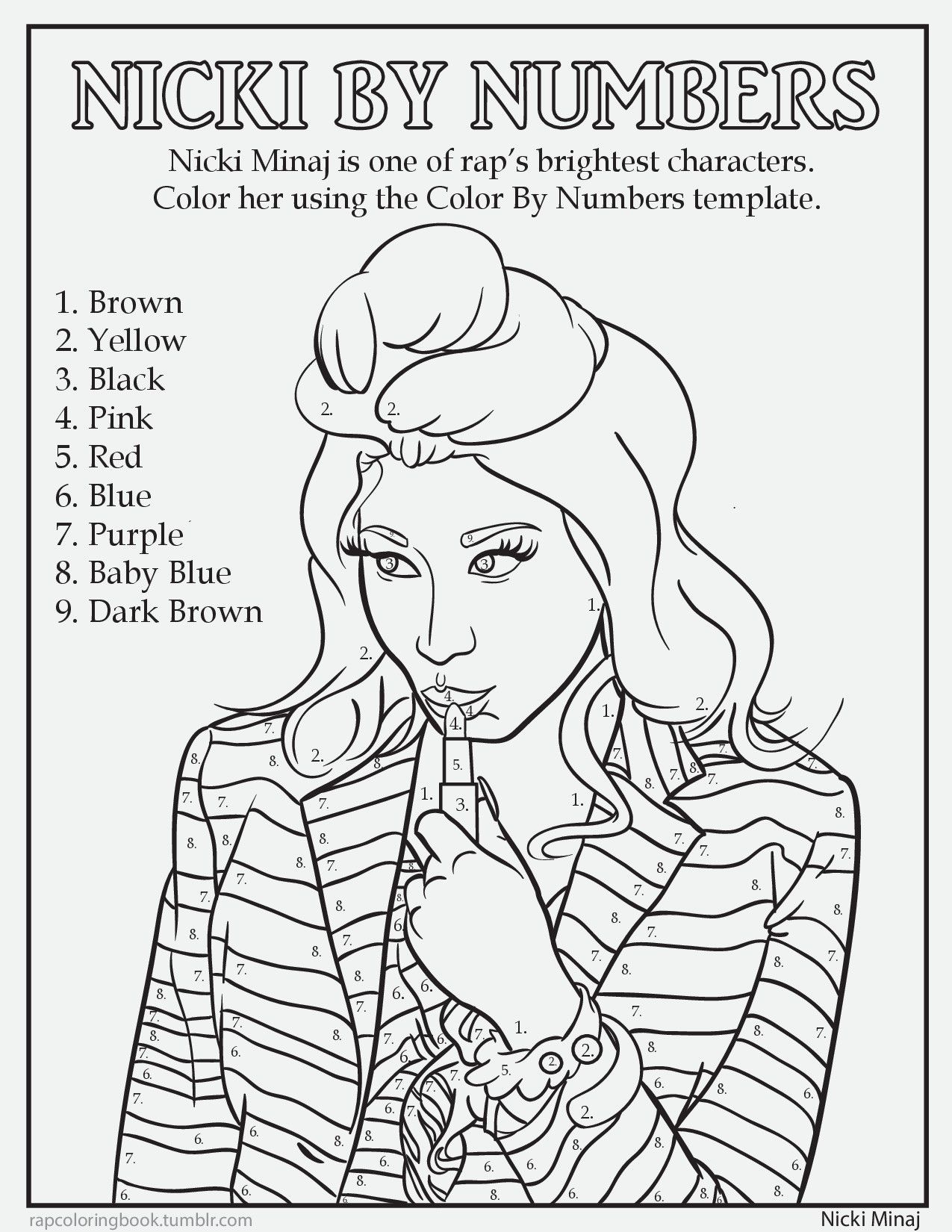THE RAP COLORING BOOK - Wine & Bowties