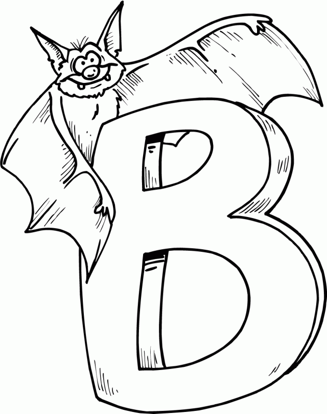 Cute Letter B Coloring Pages Coloring Pages 193613 Letter Coloring