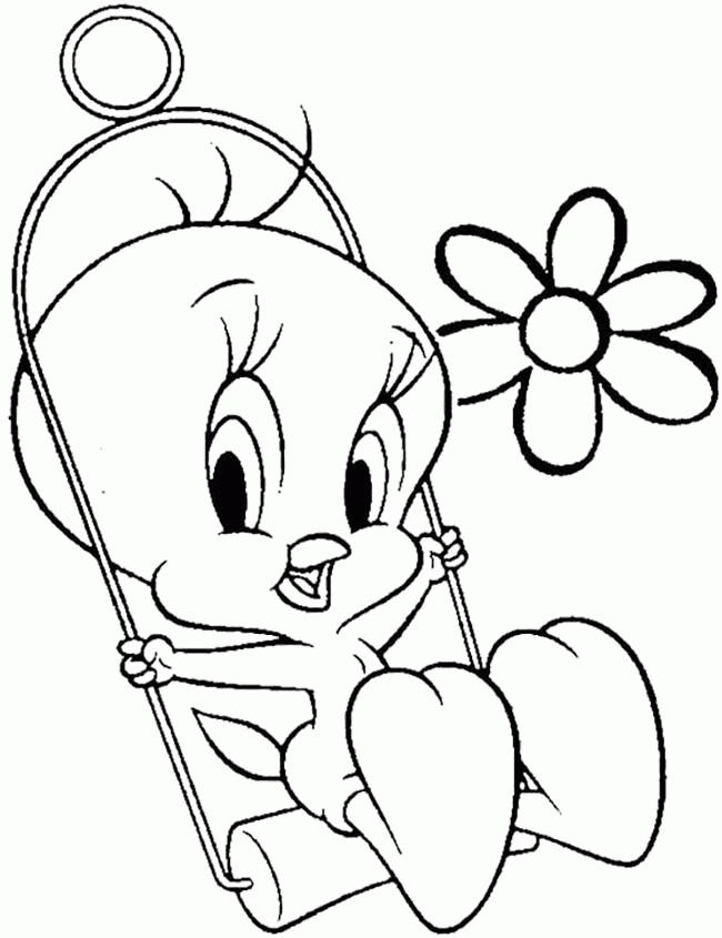 tweety pie Colouring Pages (page 2)