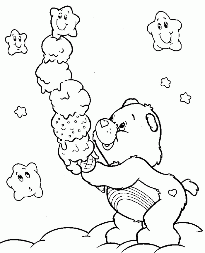 Ice Cream Coloring Pages and Book | UniqueColoringPages