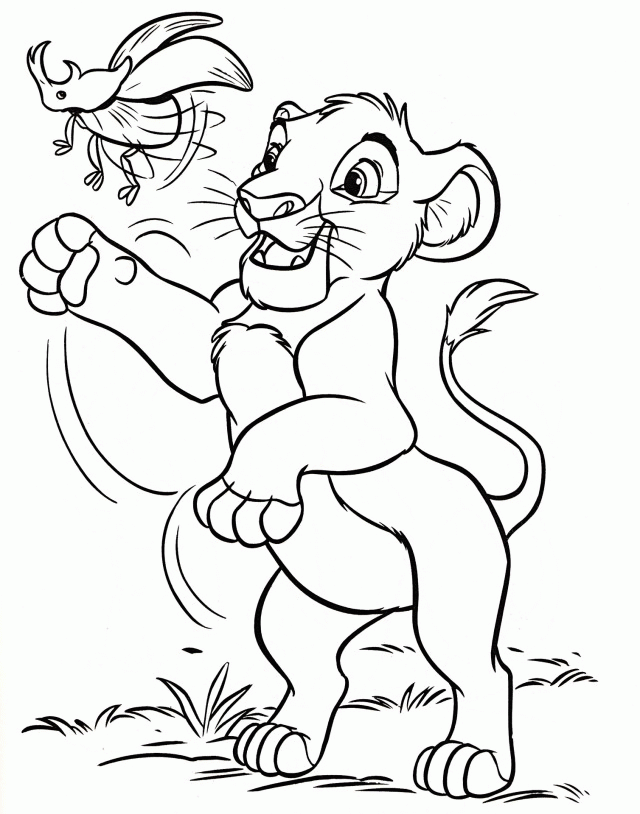 Lion King Broadway Coloring Pages Wallaadoo 124903 Lion King