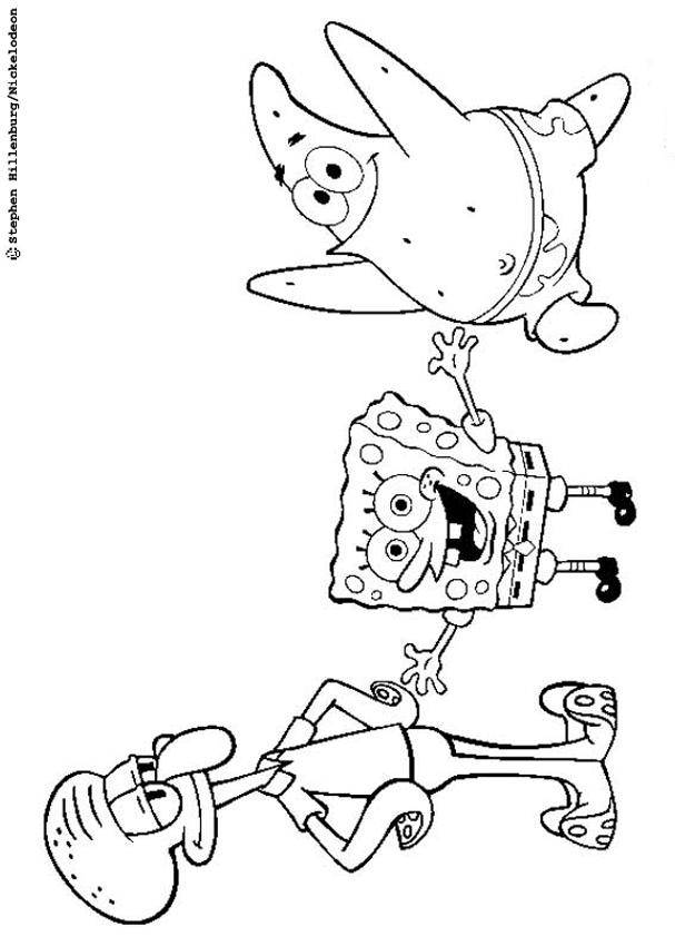 spongebob coloring pages online that you can color | Coloring