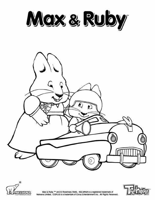 Max & Ruby Colour Car | Treehouse