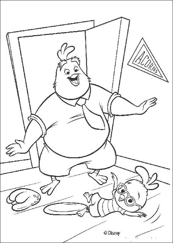 Chicken Little coloring pages - Chicken Little 29