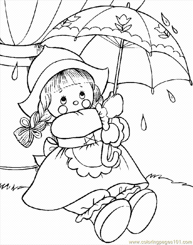 Coloring Pages Raggedy Ann 1 (5) (Cartoons > Raggedy Ann) - free