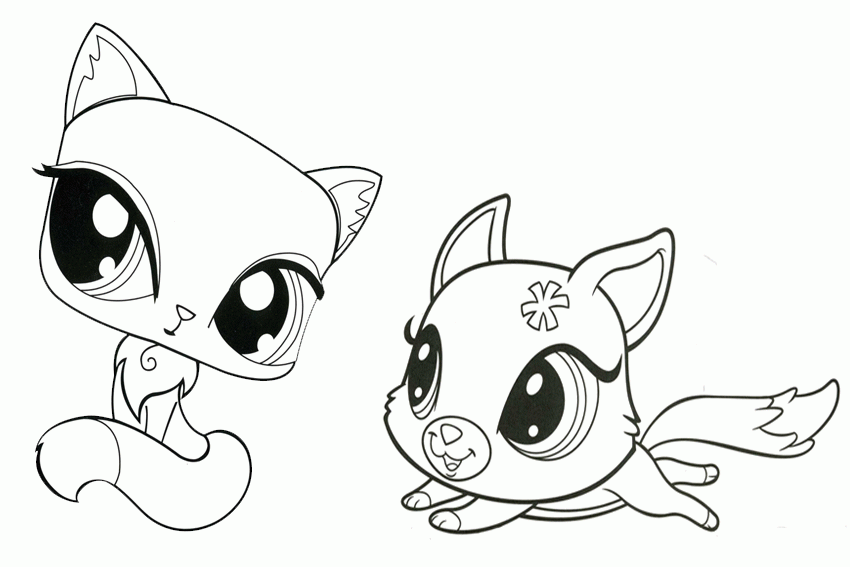 Little Pet Shop Coloring Pages - Free Coloring Pages For KidsFree