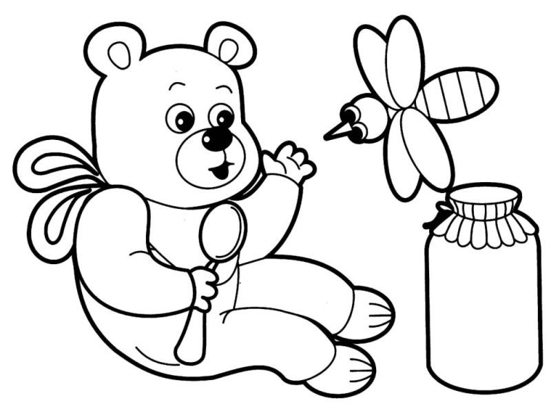 Kids Coloring Pages Animals | Free coloring pages for kids