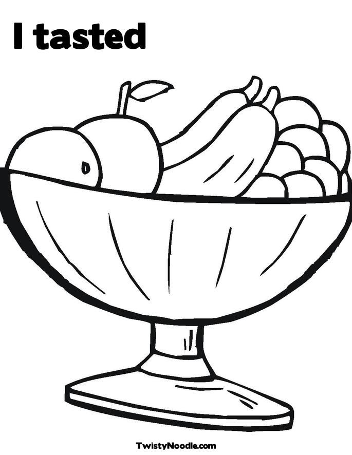 fruit bowl coloring page image search results