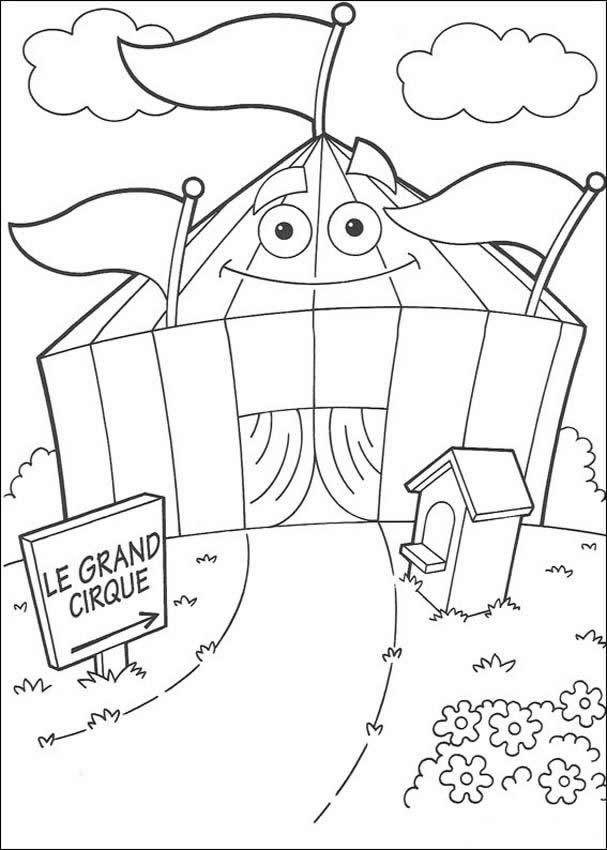 Printable Circus Coloring Pages For Kids « Printable Coloring Pages