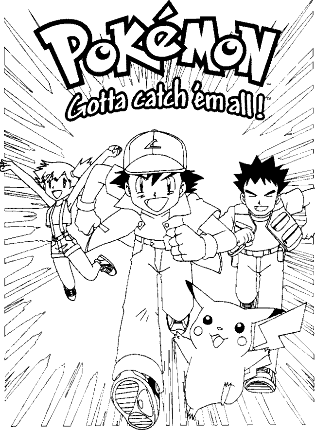 Pokemon Coloring Pages (3) - Coloring Kids