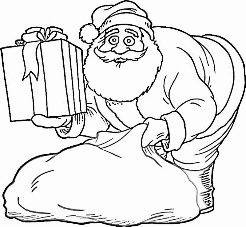 Coloring Pages Of Santa Claus - HD Printable Coloring Pages