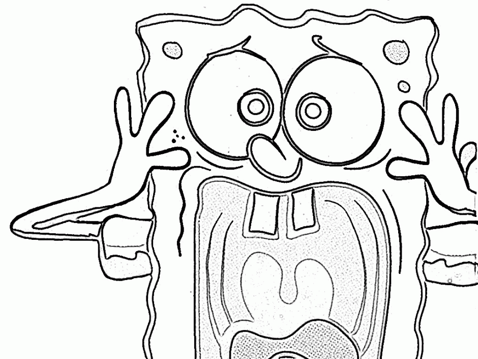 Spongebob Squarepants Coloring Pages To Print Free Coloring 280575