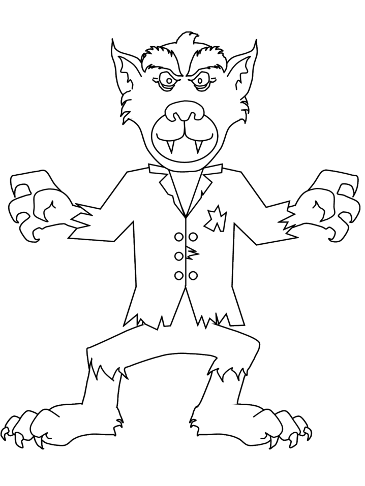 happy halloween Colouring Pages (page 2)
