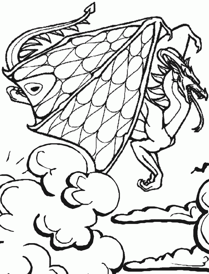 Evil Dragon Fairy Coloring Pages : KidsyColoring | Free Online