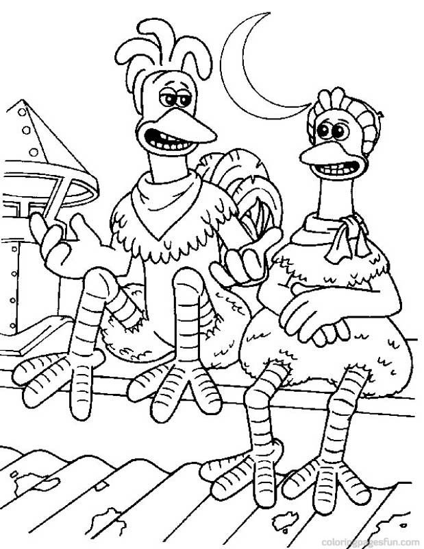 Chicken Run Coloring Pages 28 | Free Printable Coloring Pages