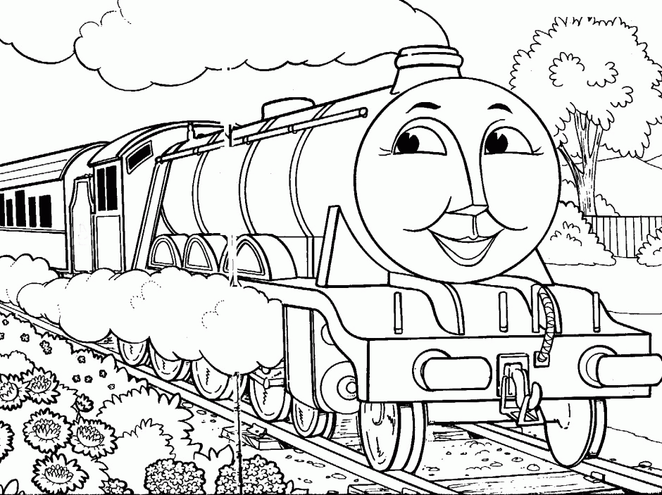 Train Coloring Sheets Train Coloring Pages When Coloring Your Cake