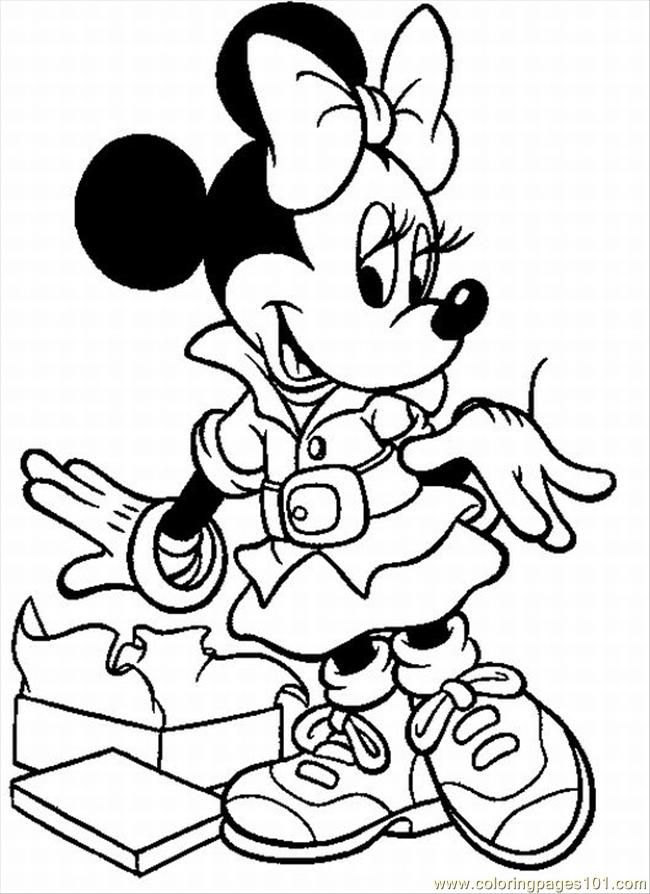 Coloring Pages Micky2 Lrg (Cartoons > Mickey Mouse) - free