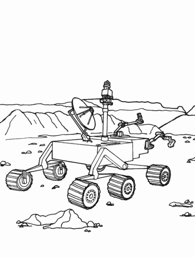 Coloring Page - Space coloring pages 17