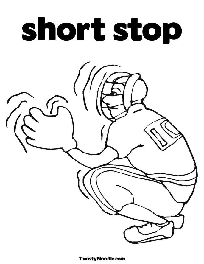 Stop Sign Coloring Pages