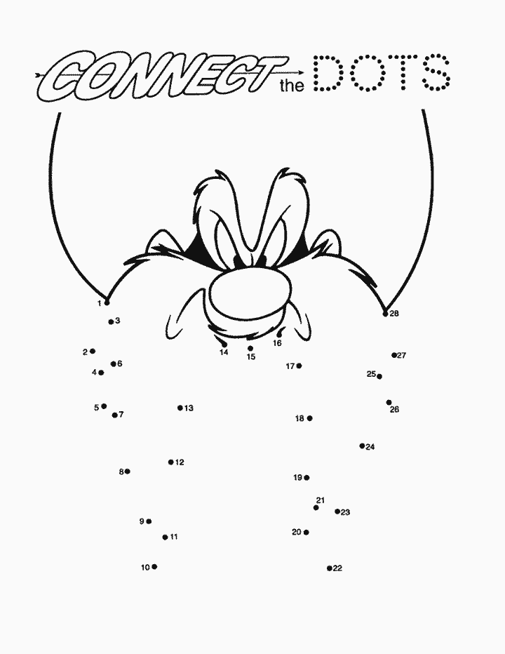 Dot To Dot Coloring Pages Free For Kids - Preschool Learning Online
