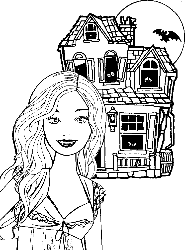 Halloween Print Out Coloring Pages | Pencils-Pixels