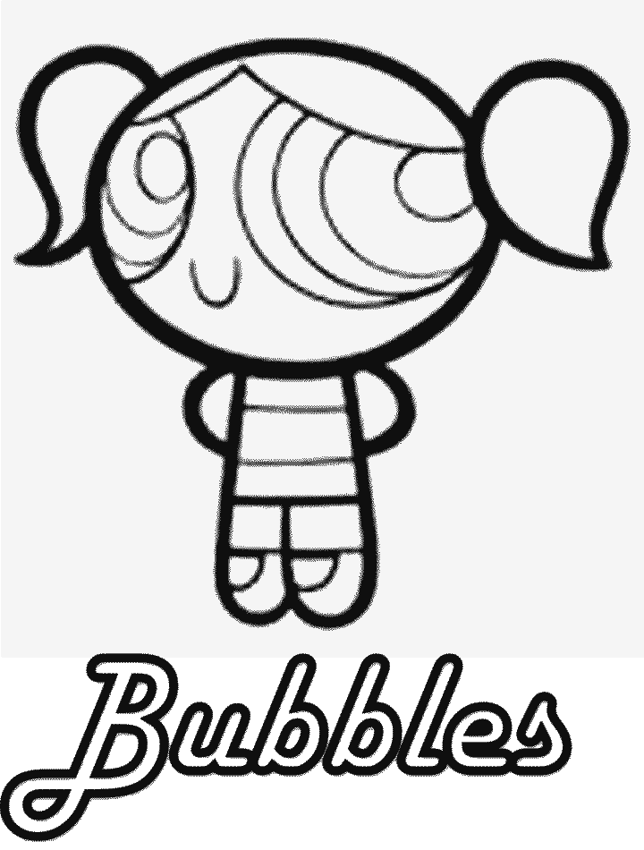 Powerpuff Girls Blossom Coloring Pages 108 | Free Printable