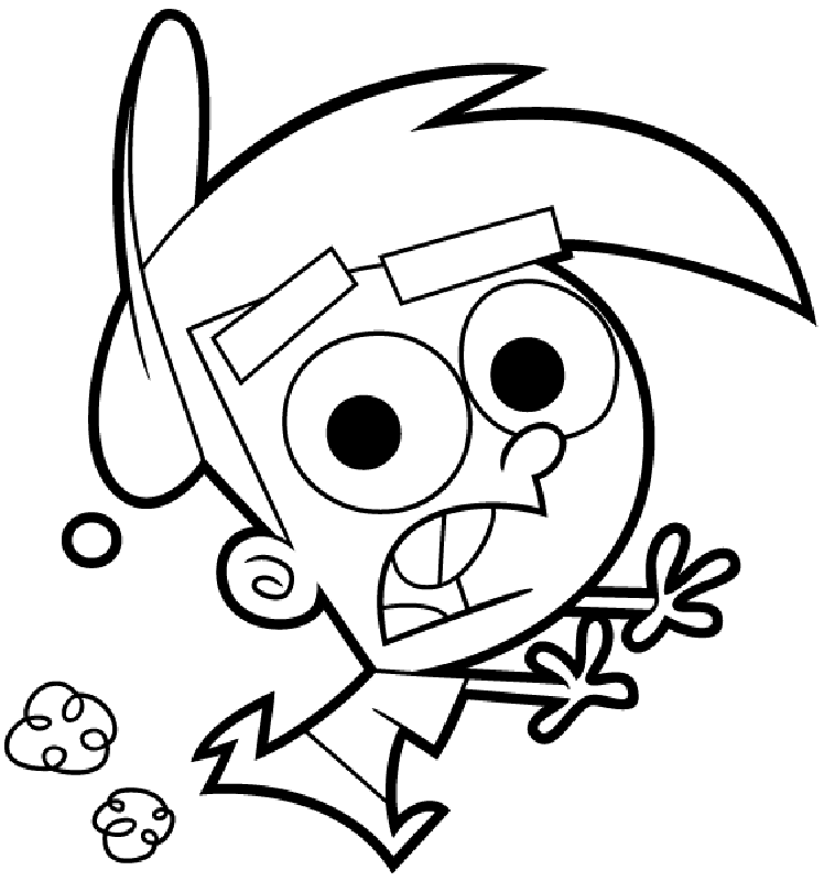 Fairly Odd Parents Coloring Pages 3 | Free Printable Coloring
