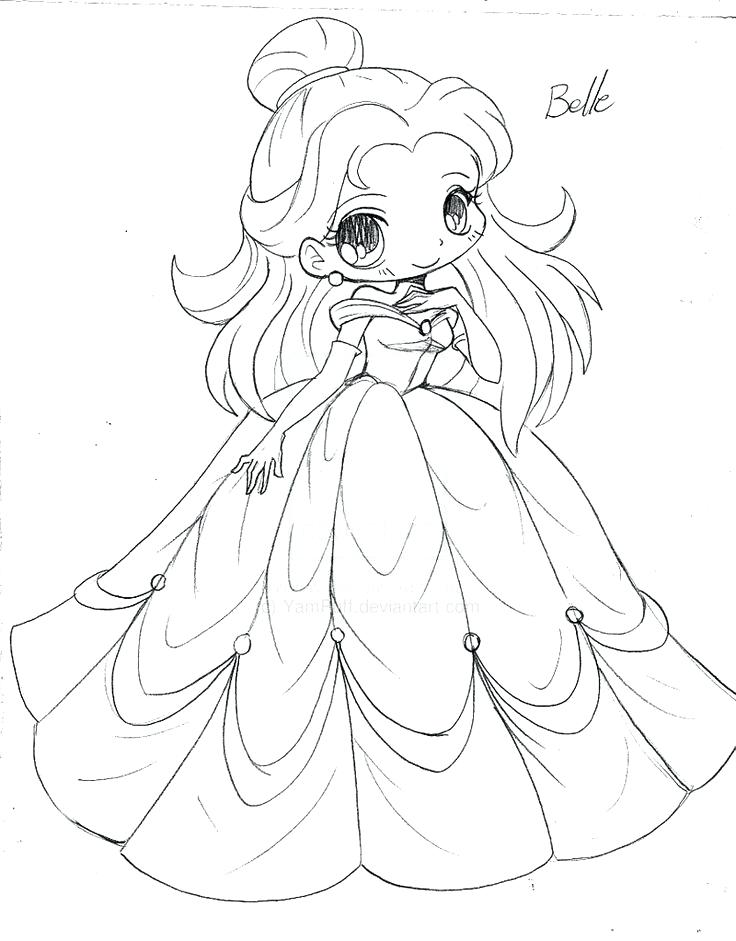 Anime Disney Coloring Pages