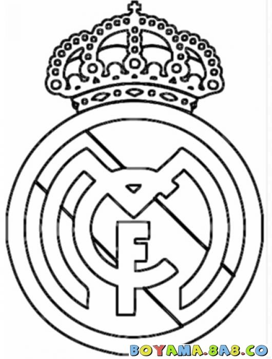 Colouring pages, Real madrid and Madrid
