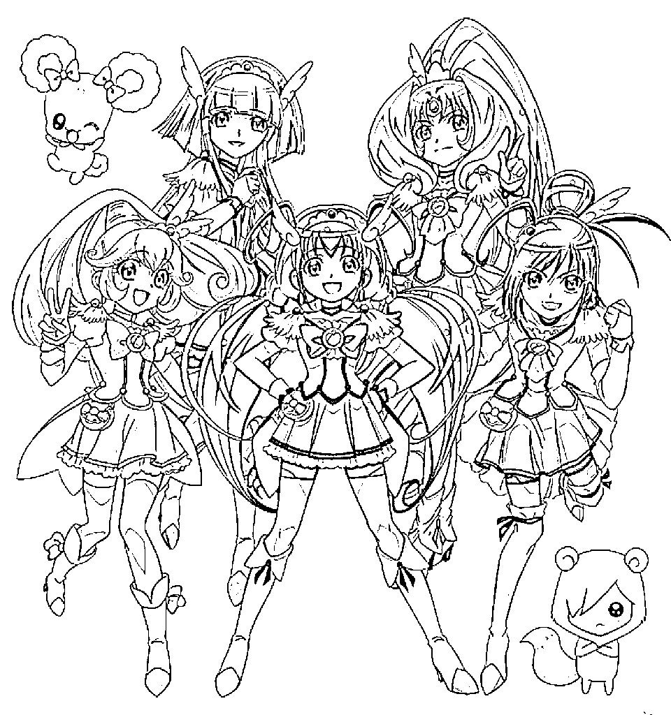 Glitter force | Glitter force, Coloring pages, Dinosaur coloring pages