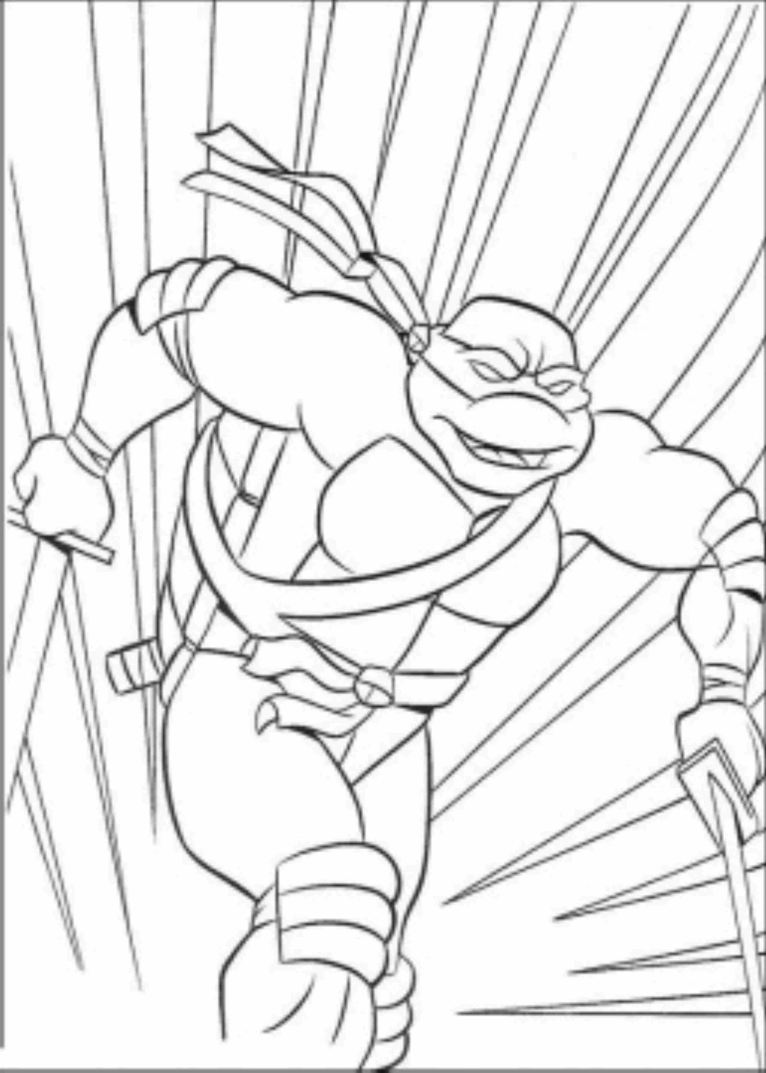 teenage mutant ninja turtles coloring pages leonardo - Printable ...