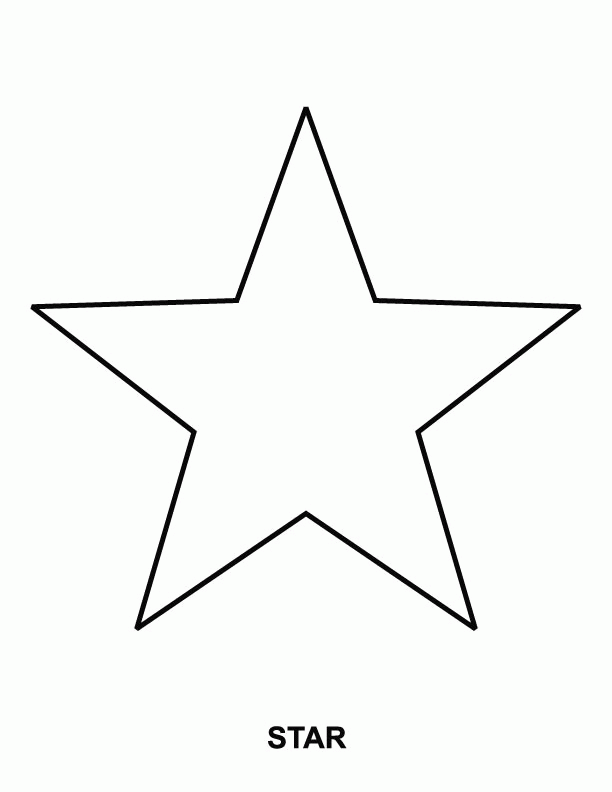 Coloring Book Pages Of Stars - Coloring