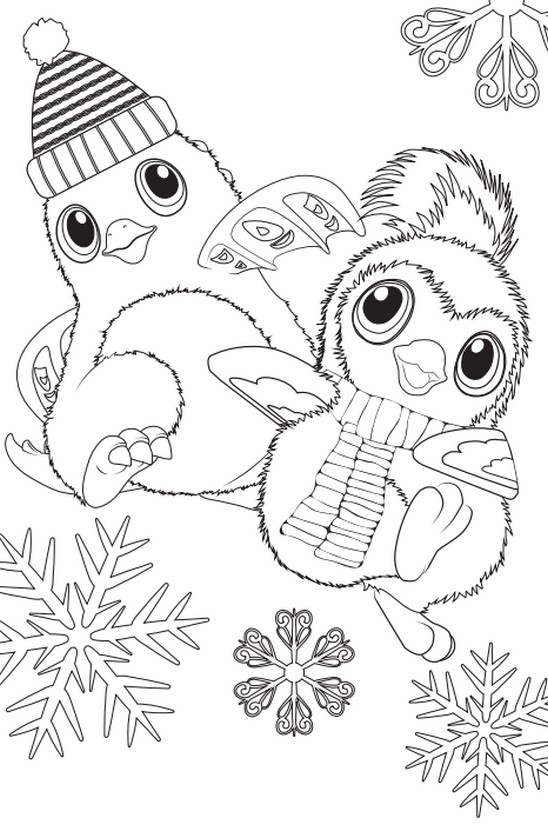 Coloring Pages Hatchimals - Morning Kids