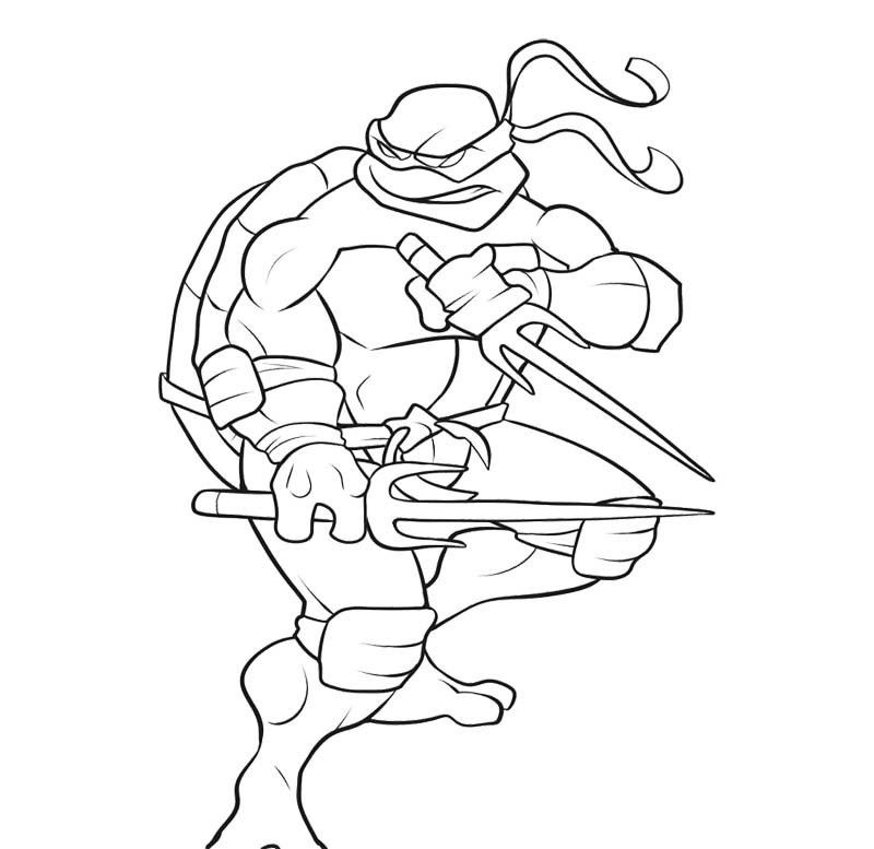 Coloring Pages For Kids Ninja Turtles - 123 Free Coloring Pages