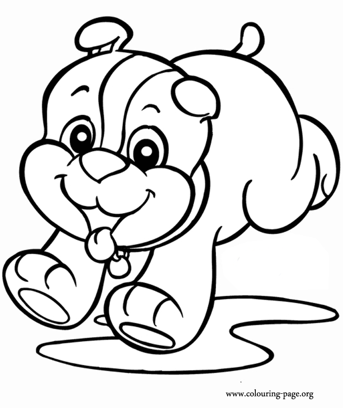 Puppies Coloring Pages Dog Coloring Pages Free Printable Dog Puppy ...