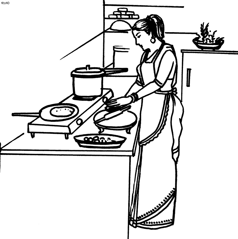 Stewing Cooking Coloring Book, Stewing Cooking Coloring Pages ...