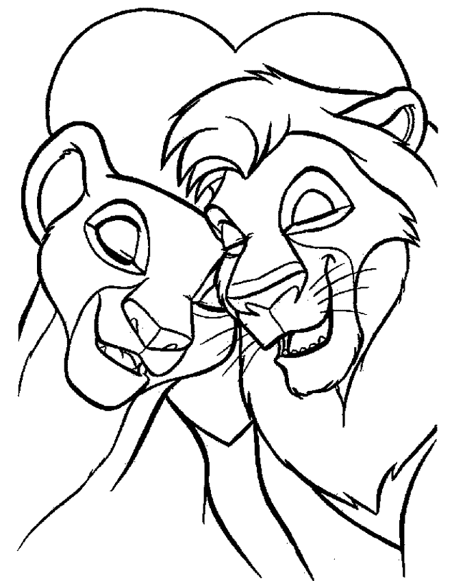 Lion King Coloring Pages 2 | Coloring Pages To Print