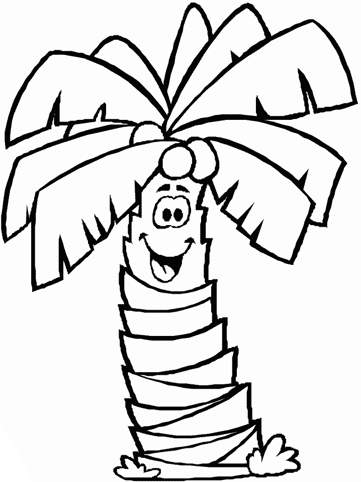 Printable Tree11 Trees Coloring Pages 