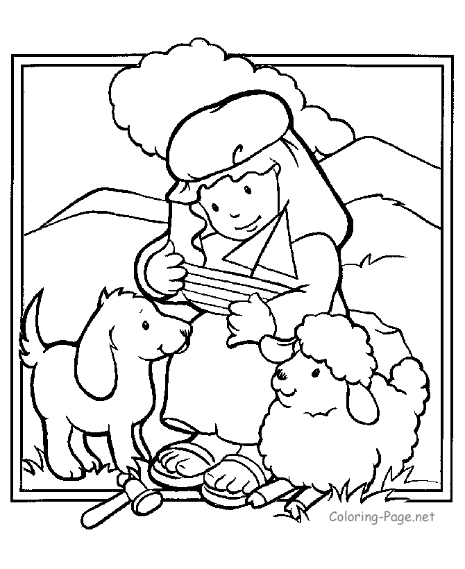 bible-coloring-pages-340 | COLORING WS