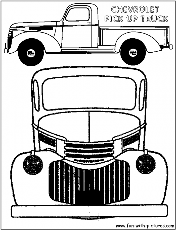 Trucks Coloring Page Sheet | 99coloring.com