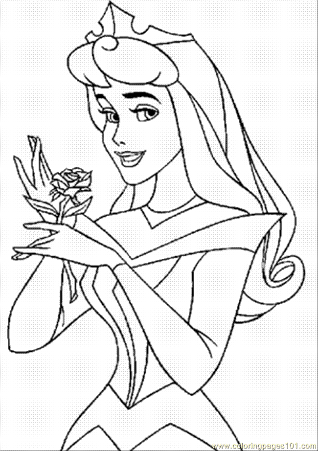 Free Online Printable Disney Princess Coloring Pages : Disney