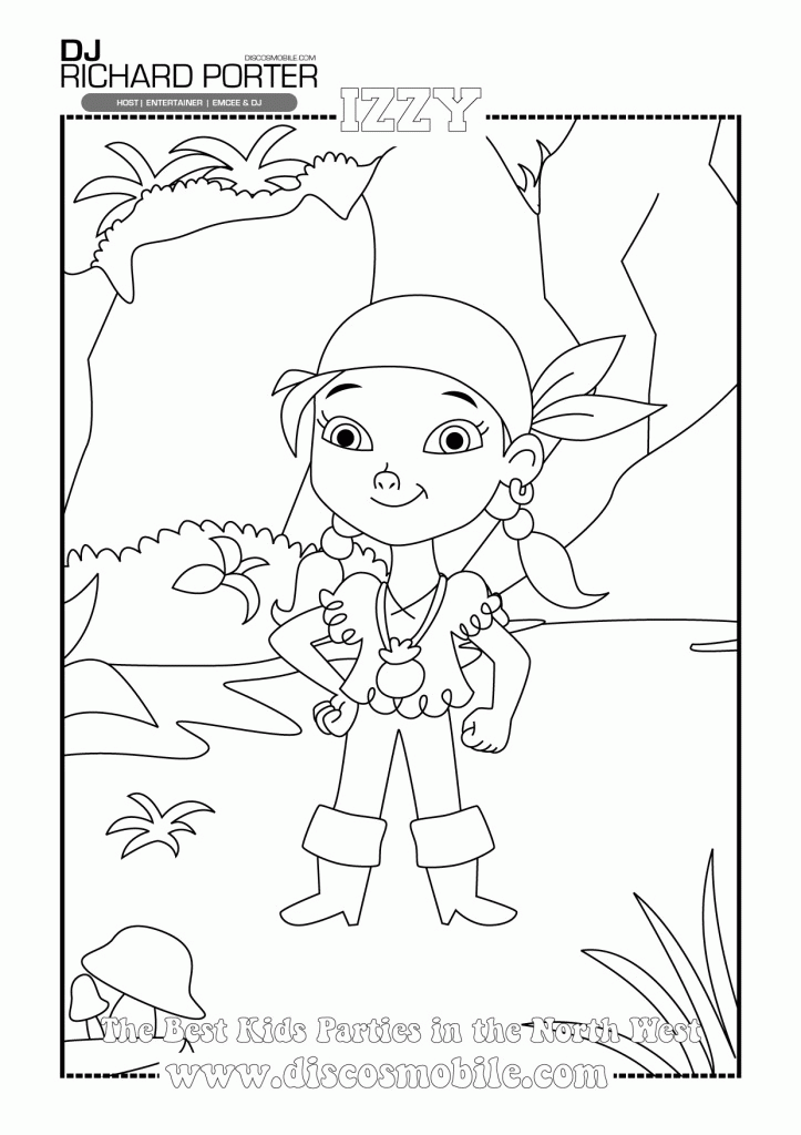 jake and the neverland Colouring Pages