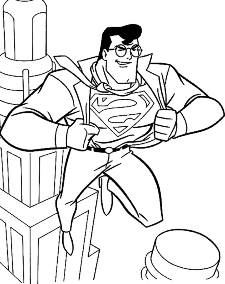 Superman Logo Coloring Pages 164 | Free Printable Coloring Pages