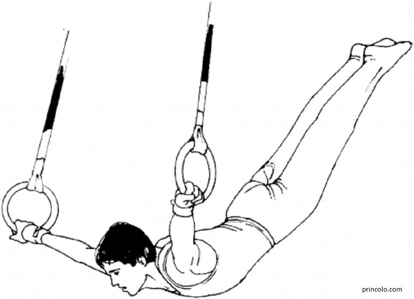 Gymnastics Coloring Pages coloring pages of gymnastics for free