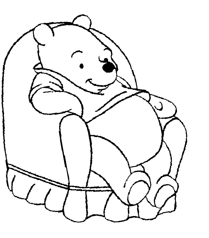 Pooh bear coloring pages | coloring pages for kids, coloring pages