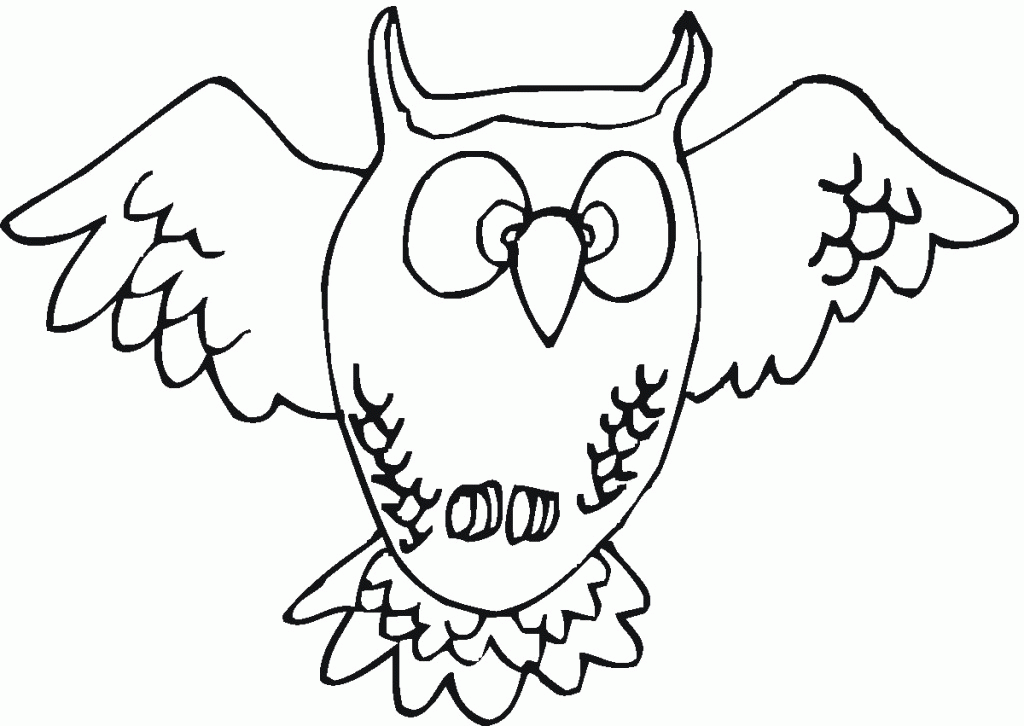 Owl Coloring Pages - Free Coloring Pages For KidsFree Coloring