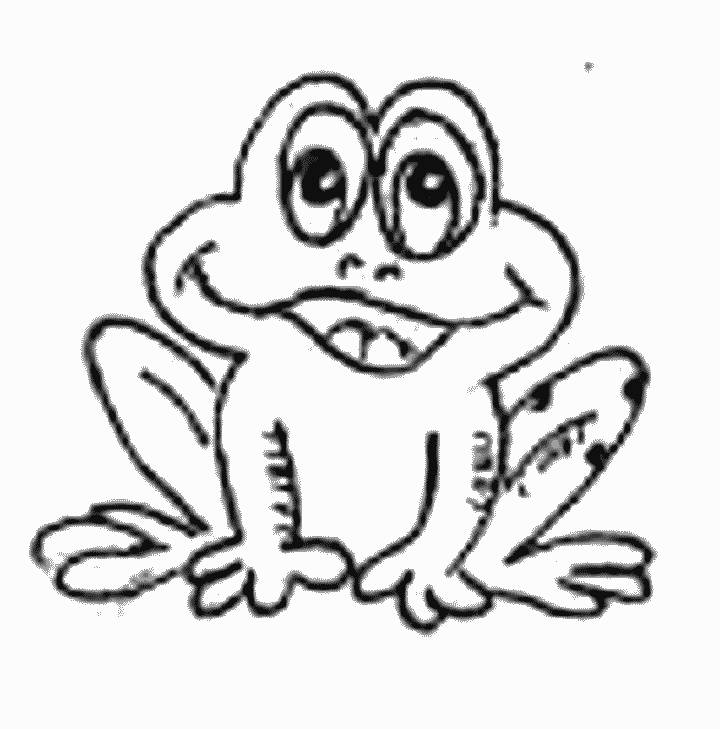 Frog Coloring Pages | Clipart Panda - Free Clipart Images
