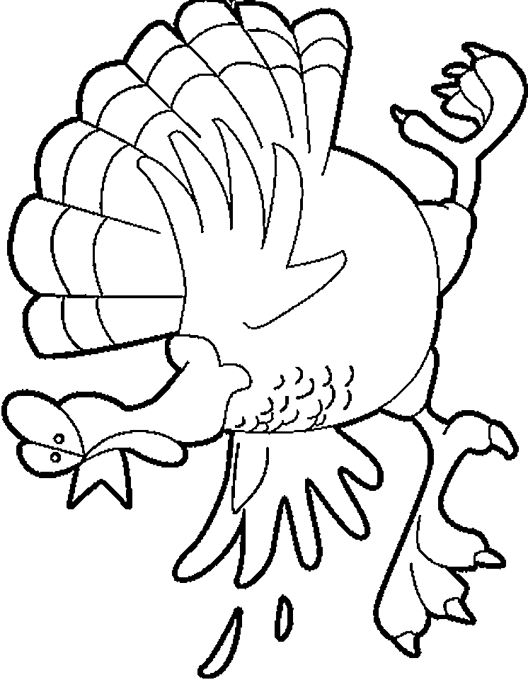 Turkey Coloring Pages
